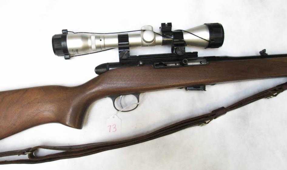 Appraisal: HARRINGTON AND RICHARDSON MODEL SEMI AUTOMATIC RIFLE magnum caliber barrel