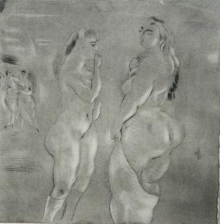 Appraisal: Jules Pascin drypoint and aquatint Jules Pascin French - -