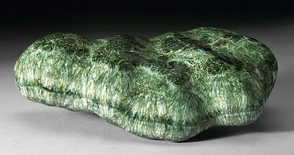 Appraisal: Very Large Seraphinite Lake Baikal Region Eastern Siberia Seraphinite a