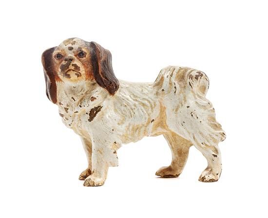 Appraisal: An English Springer Spaniel Cold Painted Bronze Height inches An