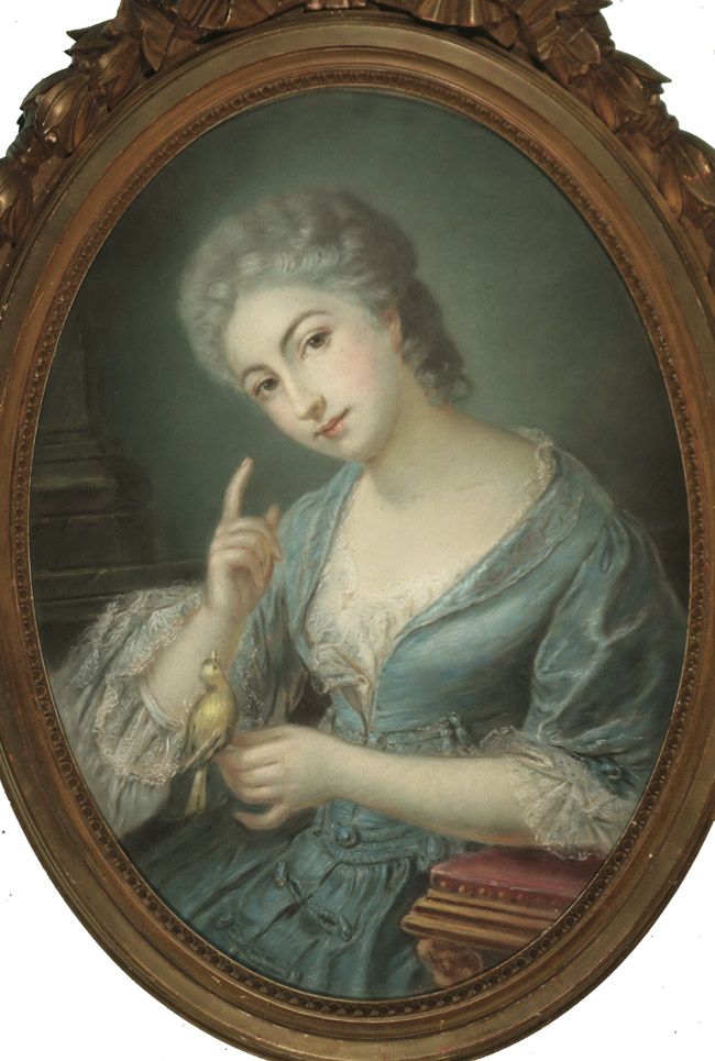 Appraisal: French School th Century Portraits of Ninon de L'Enclos Madame