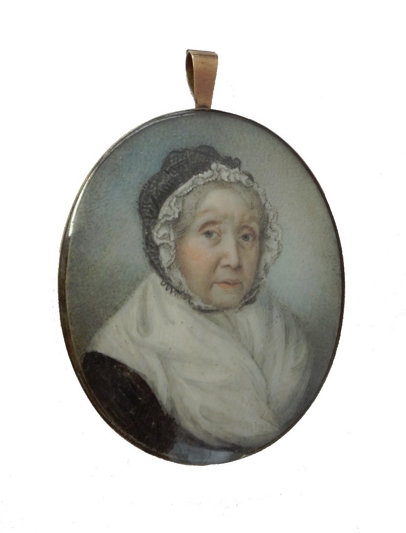 Appraisal: Early th century English School portrait miniature on ivory of