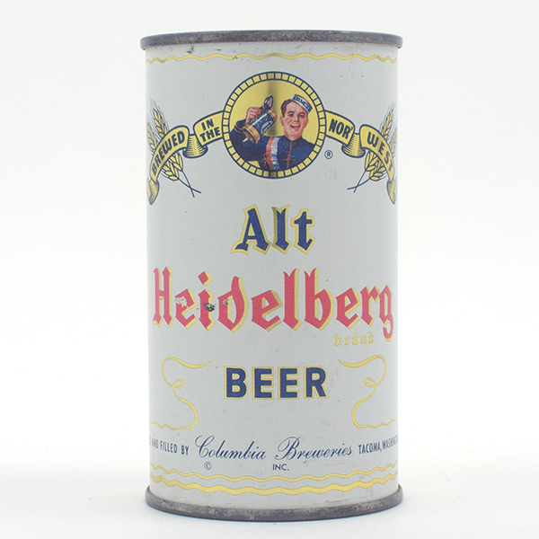 Appraisal: Alt Heidelberg Beer Flat Top NOT OVER PERCENT UNLISTEDReference USBC