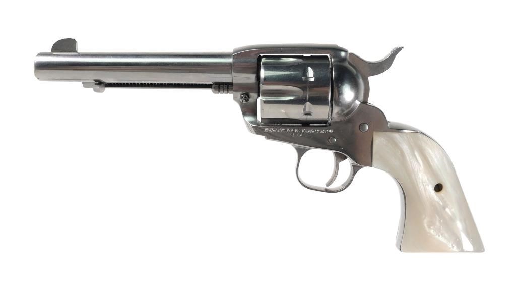 Appraisal: Ruger New Vaquero revolver barrel Comes with original case extra