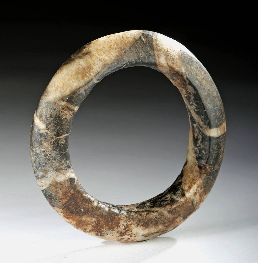 Appraisal: Published Early th C Mossi Stone Bracelet Originally Listed At