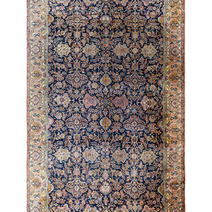 Appraisal: A Kirman Wool Rug th Century feet inches x feet