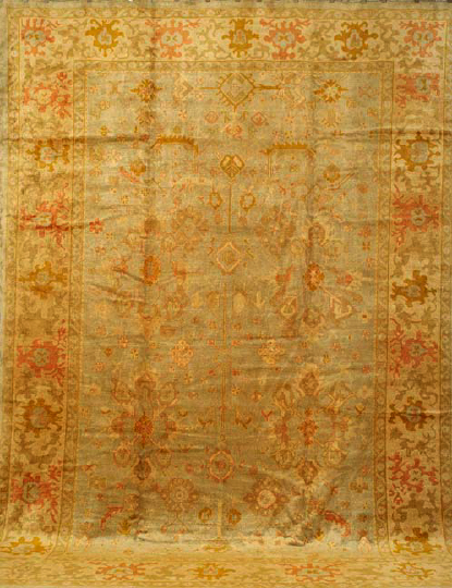 Appraisal: Angora Oushak Carpet ' x '