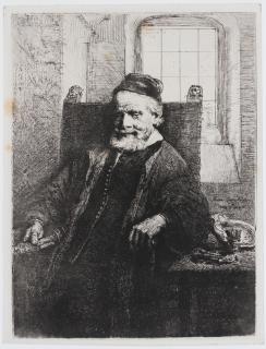 Appraisal: REMBRANDT VAN RIJN ETCHING REMBRANDT VAN RIJN DUTCH - ETCHING