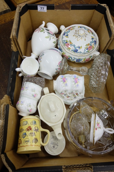 Appraisal: A collection of pottery to include Royal Albert Colleen Coffee