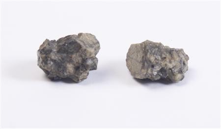 Appraisal: Tatahouine Two fragments g total Tatahouine Foum Tatahouine Tunisia Diogenite