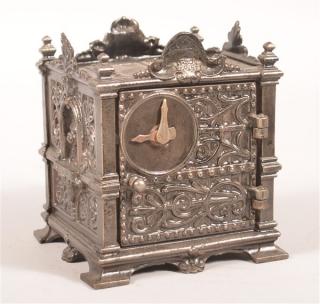 Appraisal: Cast Iron Fidelity Trust Vault Still Bank J Barton Smith