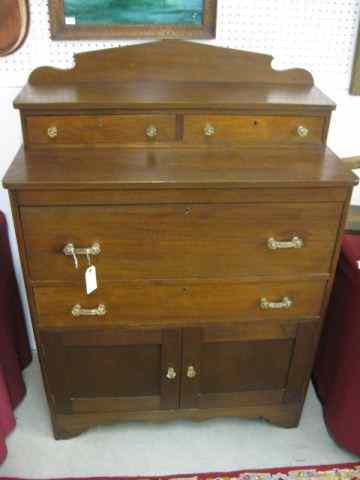 Appraisal: th Century Chest two drawers on top blanket drawer and