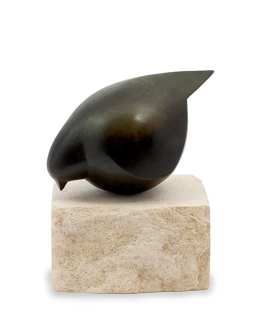 Appraisal: MARTIN WILLIAMS ST CENTURY ENGLISH SCHOOL 'FAT BIRD' bronze on