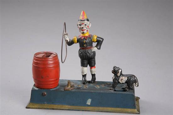 Appraisal: TRICK DOG MECHANICAL BANK American second quarter- th century cast