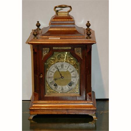 Appraisal: George III Style Mahogany Bracket Clock Estimate -