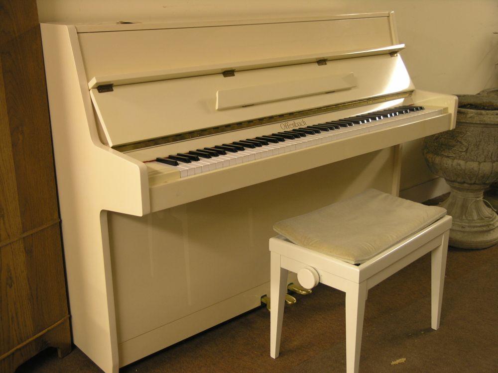 Appraisal: A modern Offenbach upright piano made in Korea with iron