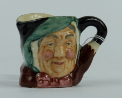 Appraisal: Royal Doulton prototype colourway tiny character jug of Sairey gamp