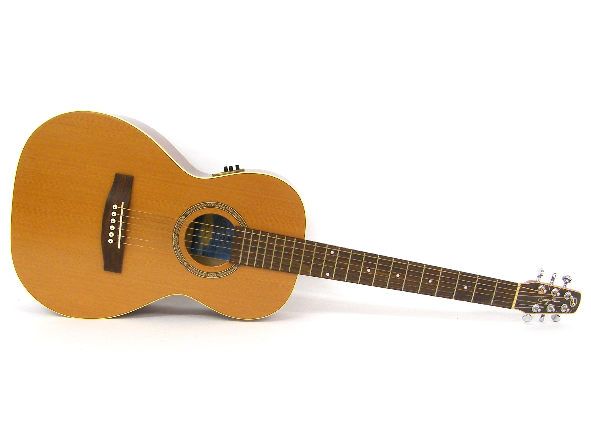 Appraisal: Seagull Coastline Grand QI small bodied electro-acoustic guitar electrics appear