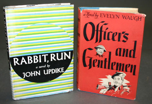 Appraisal: Updike Waugh First Editions Evelyn Waugh Officers And Gentlemen Bos