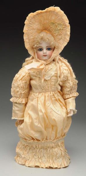 Appraisal: Sweet F G B b Doll French bisque socket head