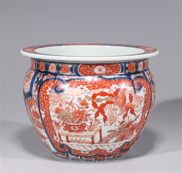 Appraisal: Chinese porcelain vase in Imari style some wear some losses