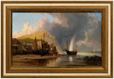 Appraisal: John Frederick Tennant painting British - quot After the Storm