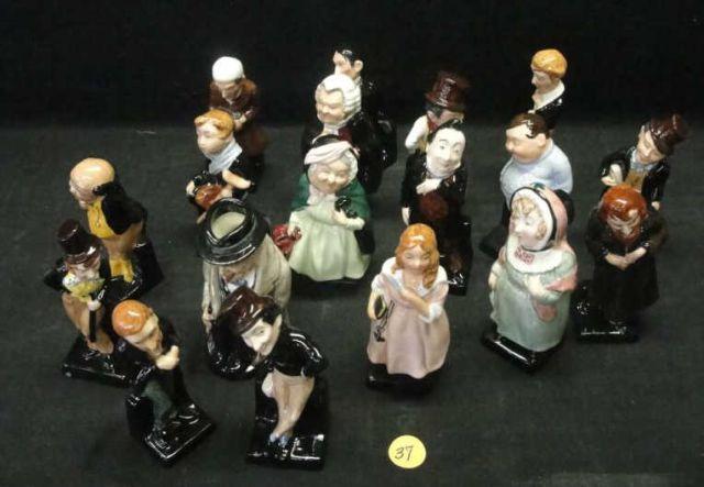 Appraisal: ROYAL DOULTON Named Figurines From a Pleasantville NY storage unit