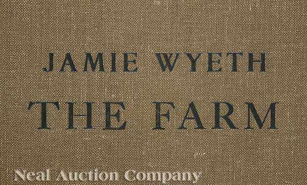 Appraisal: Jamie James Browning Wyeth American b The Farm portfolio of