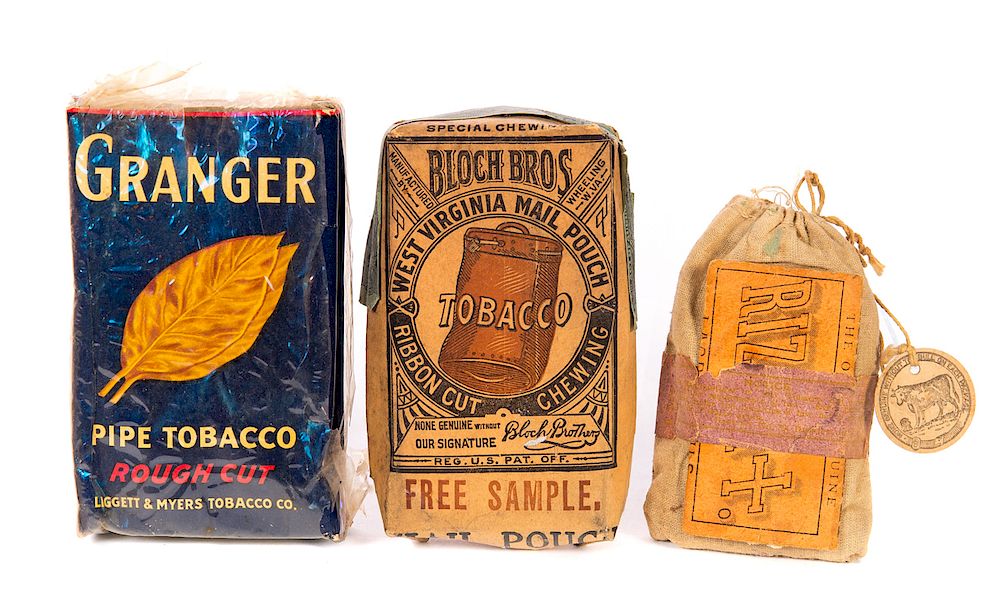 Appraisal: Packs of Tobacco Granger Bloch Brothers Good original condition Please