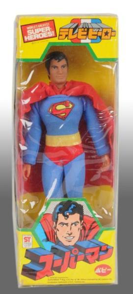 Appraisal: Japanese Superman Mego Figure Description Scarce version with Japanese writing