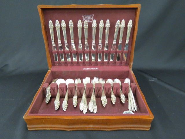 Appraisal: Gorham Sovereign Sterling Flatware Servicefor excellent no monogram grams plus