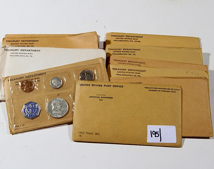 Appraisal: Proof Sets - proof sets in original envelopes Condition Please