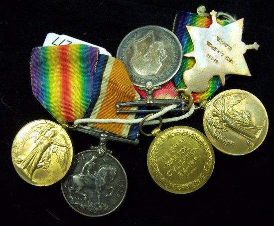 Appraisal: Additional LotA WWI pair the - Star and Victory medal