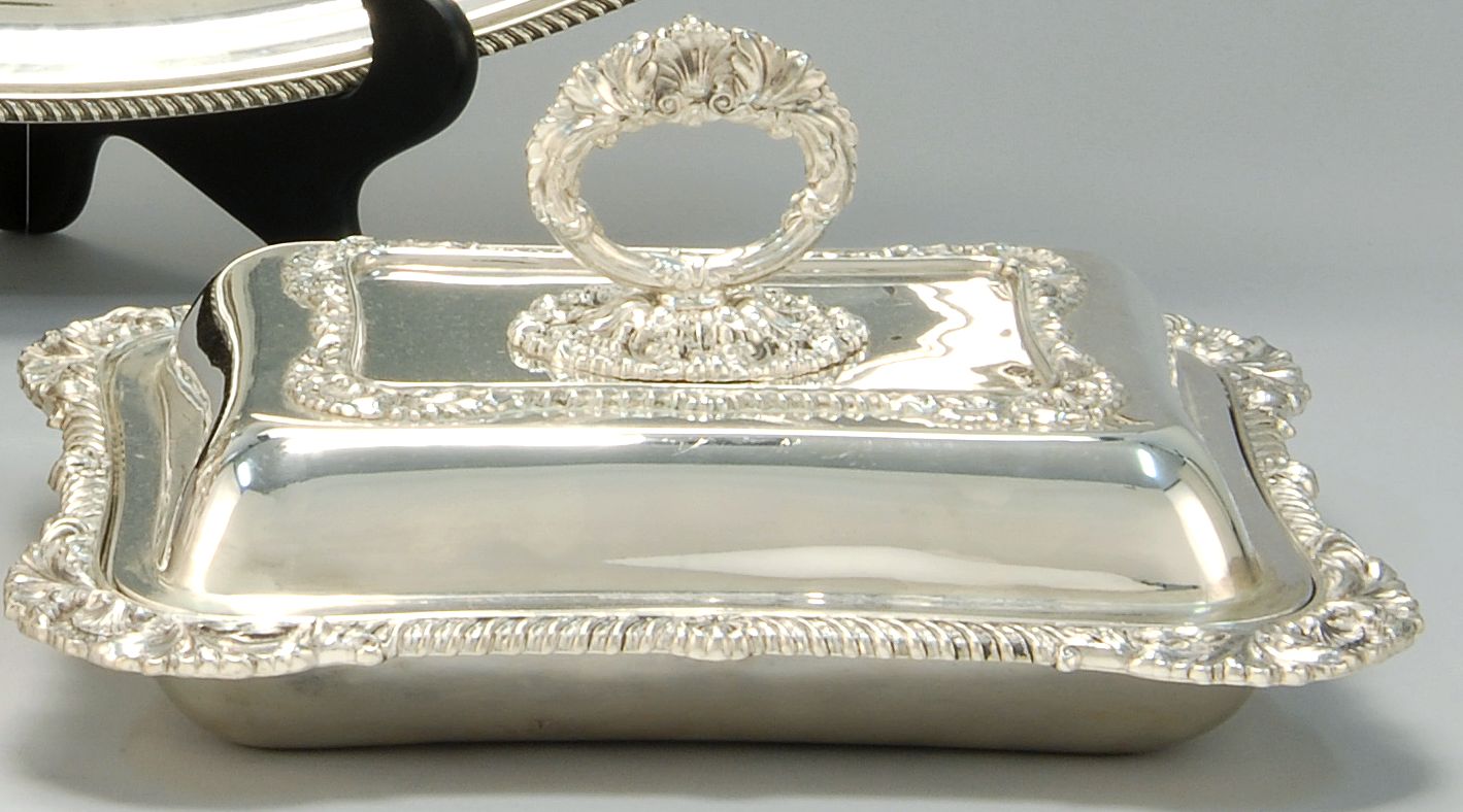 Appraisal: STERLING SILVER COVERED VEGETABLE DISH By International Silver Co in