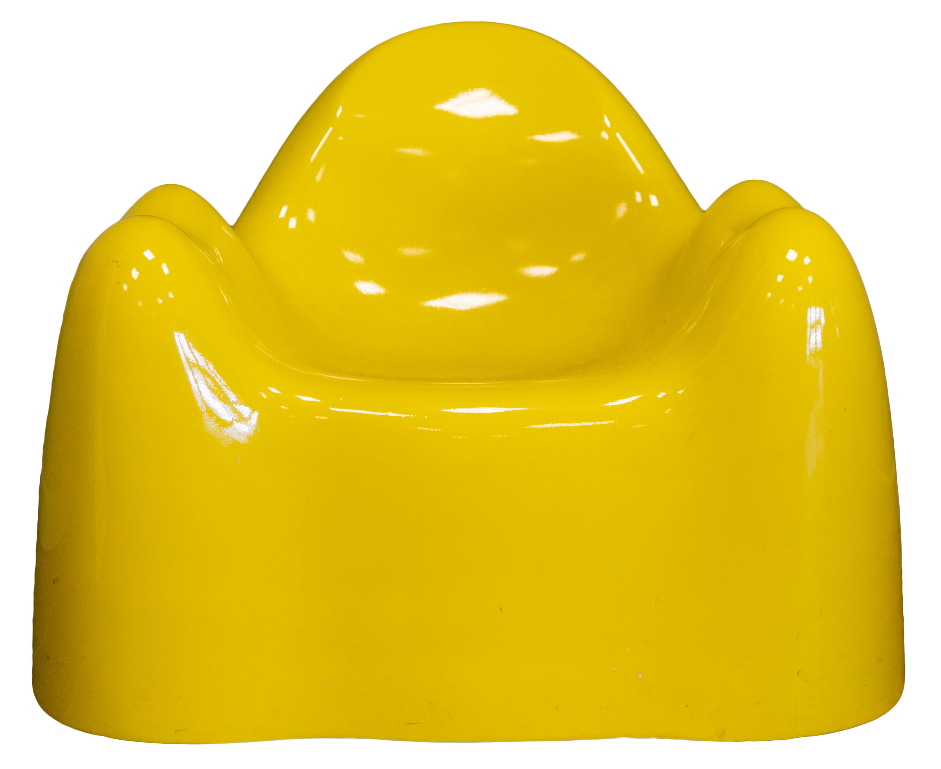 Appraisal: WENDELL CASTLE AMERICAN - MOLAR CHAIR - Gel-coated fiberglass and