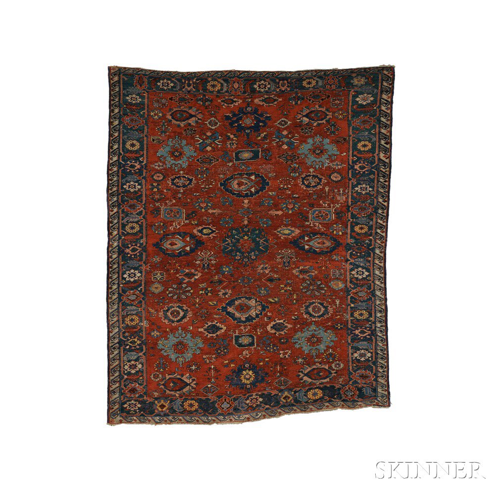 Appraisal: Soumak Rug Northeast Caucasus last quarter th century the red