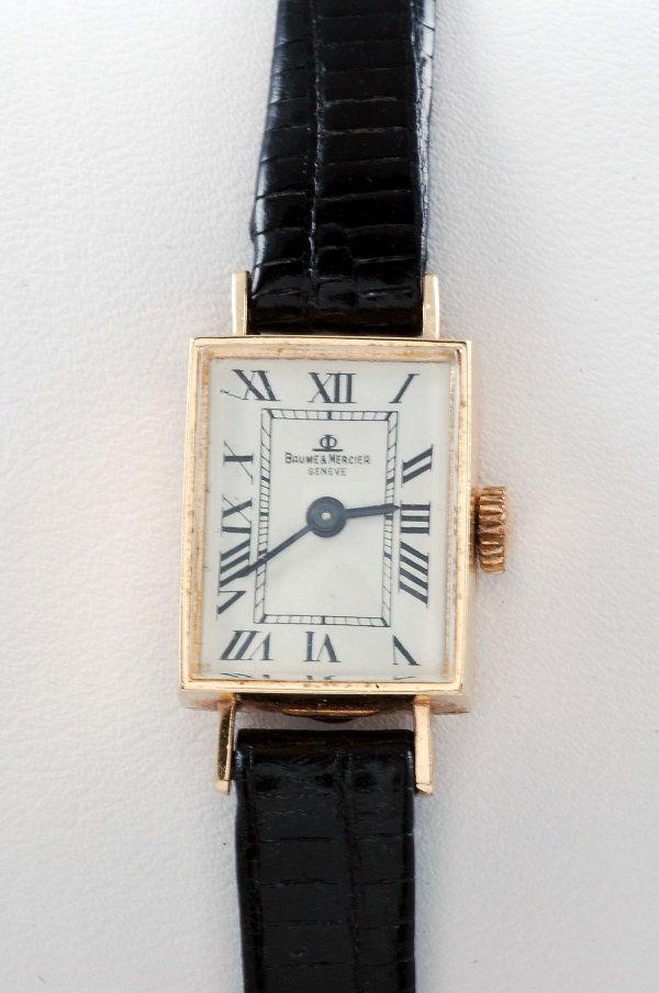 Appraisal: Ladies Baume Mercier wristwatch in marked K yellow gold case