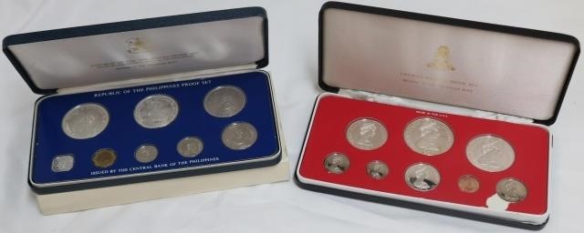 Appraisal: FRANKLIN MINT PROOF SETS CAYMAN ISLAND WITH STERLING COINS AND