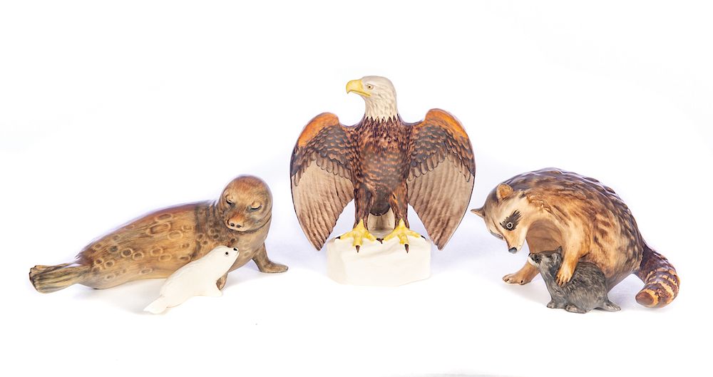 Appraisal: Goebel West Germany Animal Figures Excellent condition with no damage