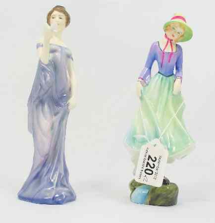 Appraisal: Royal Doulton figures Harmony HN and Polly HN