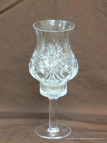 Appraisal: Royal Limited Lead Crystal Candle Lamp - Hand cut crystal-