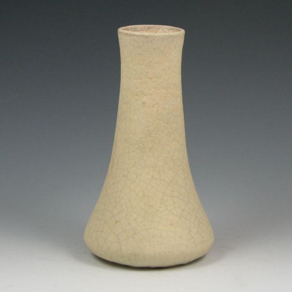 Appraisal: Grueby vase in thick ivory matte glaze Marked with impressed