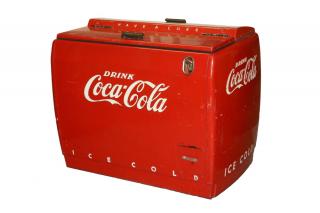 Appraisal: S COCA-COLA COMMERCIAL COOLER Westinghouse Model WD Cooler ca in