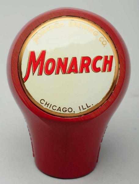 Appraisal: Monarch Beer Tap Knob Clean and bright example Condition Near