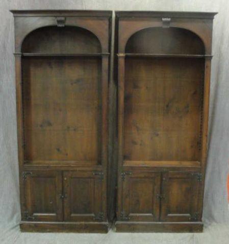 Appraisal: Pair of Bookcases From a Larchmont home Dimensions w x