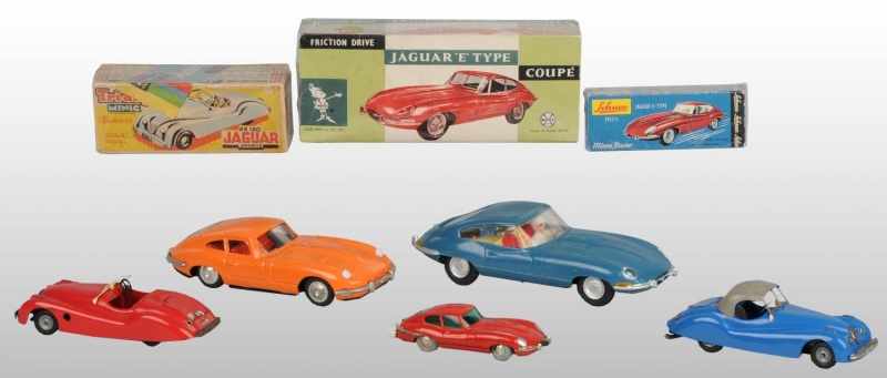 Appraisal: Lot of Tin Sports Car Toys Description Includes one wind-up