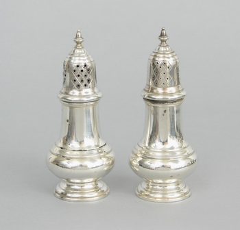 Appraisal: A Pair of Gorham Sterling Silver Salt and Pepper Shakers