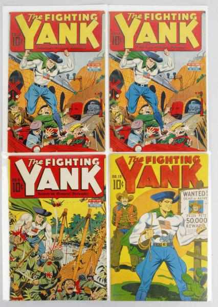 Appraisal: Lot of s The Fighting Yank Comic Books This lot