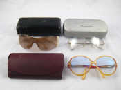 Appraisal: Two pairs of Christian Dior glasses one prescription one tinted