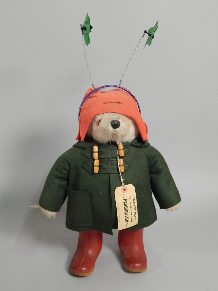 Appraisal: A 's style model of Paddington bear complete with green